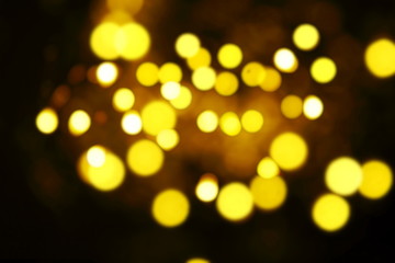 Wall Mural -  bokeh glitter vintage light background 