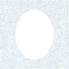 Wall Mural - scattered geometric line shapes. abstract background design. vector doodle patterns.
