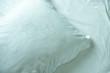 © Arkom - Soft pillow with fallen down hair,Hair loss with Pillow on the bed, background.with copy space.