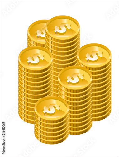積み重ねたゴールドコイン アメリカドル のイラスト2 金融 投資のイメージ インフォグラフィック Illustration Of Gold Coin Stock Vector Adobe Stock 積み重ねたゴールドコイン アメリカドル のイラスト2 金融 投資のイメージ インフォグラフィック Illustration Of Gold Coin Stock Vector Adobe Stock