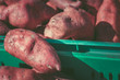 © joeycheung - Fresh sweet potato on a market