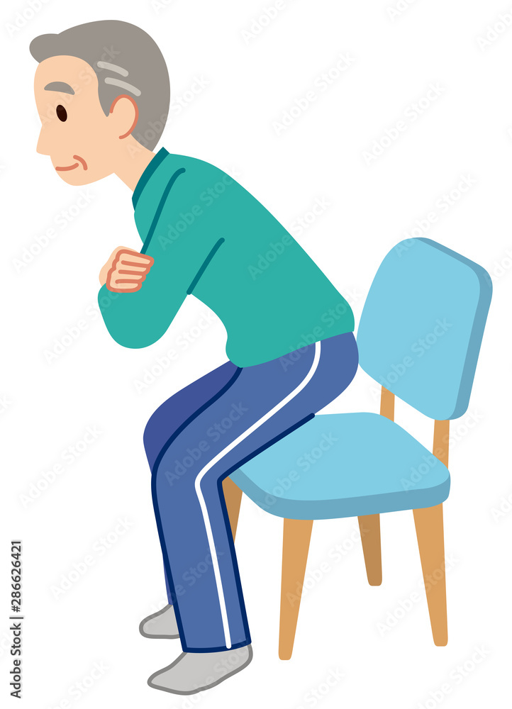 スクワットをする高齢者 体操 Adobe Stock でこのストックイラストを購入して 類似のイラストをさらに検索 Adobe Stock