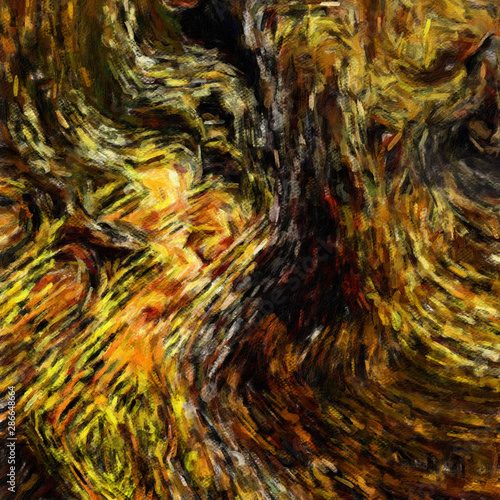 Surreal Graphic Fractal Background Creative Design Elements