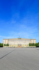 Wall Mural - Veliky Novgorod, Russia. The building of the Government of the Novgorod region