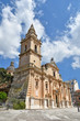 The churches of the old city of Ragusa, in Italy