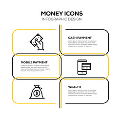 Canvas Print - MONEY ICON SET