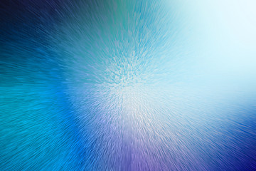 Sticker - Abstract blue light background with explosion texture for illustration or design element.