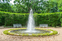 An Outdoor Park Water Fountain