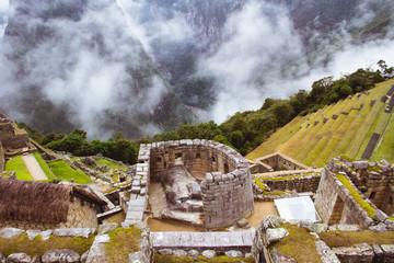 The sun gate of Machu Picchu