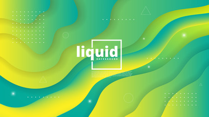 Wall Mural - abstract modern graphic element. dynamical colored forms and waves. gradient abstract banner with fl