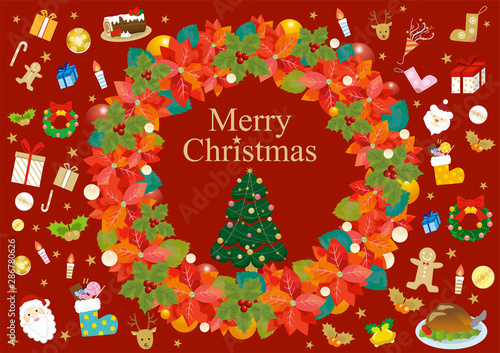 クリスマスツリー クリスマスリース リース Xmas リース ポインセチア 植物 フレーム 枠 結晶 背景 Vector De Stock Adobe Stock クリスマスツリー クリスマスリース リース Xmas リース ポインセチア 植物 フレーム 枠 結晶 背景 Vector De Stock Adobe Stock