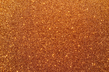Copper Orange Gold Glitter Background 