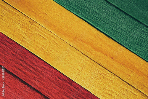 Plakaty Reggae  tlo-drewno-zielony-zolty-czerwony-stary-styl-retro-vintage-flaga-reggae-rasta