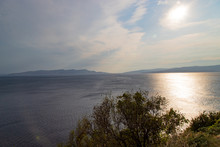 Widok Na Morze W Chorwacji Oraz Piękne Wyspy