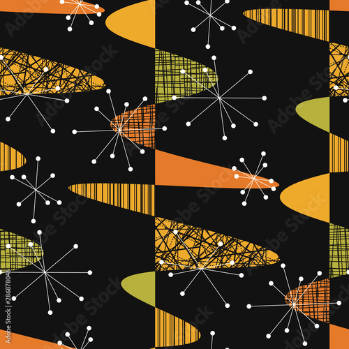 Atomic age vibes geometric ...