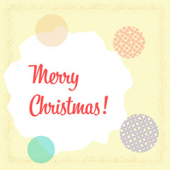 Aufkleber - Modern abstract colorful background. Merry christmas vector geometric template. Merry christmas, banner, poster. Winter holiday background, invitation. Design template celebration. Party invitation.