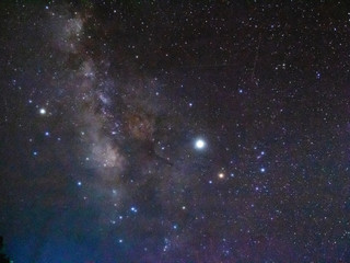 Wall Mural - milky way galaxy with stars and space dust in the universe,