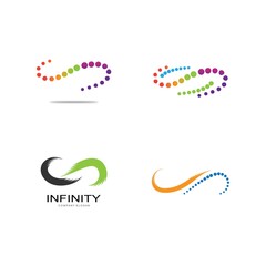 Wall Mural - Infinity logo template