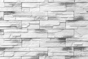 Wall Mural - Gray brick wall or rear wall for interior or exterior to your design.