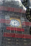 Fototapeta Big Ben - london detail of the big ben clock being renovated