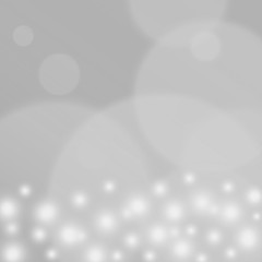 Wall Mural - light grey blurred bokeh winter background with copy space for your text.