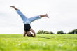© Alberto Bayo - Girl dancing and doing yoga