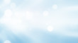 © ooddysmile - white bokeh blur background / Circle light on blue background / abstract light background