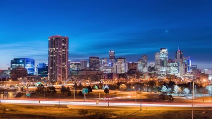 Wall Mural - Denver Colorado City Skyline