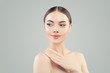 © millaf - Cute spa woman with clear skin portrait, beautiful female face