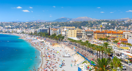 Wall Mural - Promenade des Anglais in Nice (Nizza), France