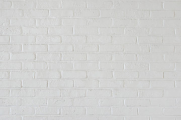  白いレンガ壁、背景素材