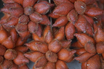 Canvas Print - closeup of red peppers