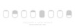 © smile3377 - Airplane windows. Aircraft. Airplane indoor portholes. Flat web vector banner. Vector