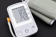 Automatic blood pressure monitor with low blood pressure on a bl