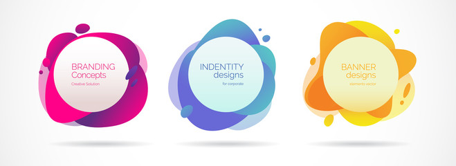 Canvas Print - Set web banner for social media, mobile apps, sale banner template, vector illustrations.