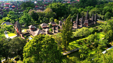 Wall Mural - Beautiful drone view of Taman Ayun Temple, Bali.