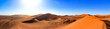Breathtaking panorama from the top of Dune 45, Namib desert, Namibia
