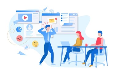 banner background vector for data analysis, business strategy and analysis, digital marketing, teamwork, business solution.