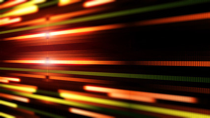 Wall Mural - blurred abstract led light neon background