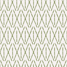 Hand Made Bamboo Stem Seamless Pattern. Japanese Abstract Geo Botanical . Soft Grass Green Neutral Tones. All Over Recycled Print For Asian Homedecor, Fashion. Vector Swatch Repeat.