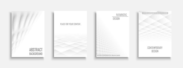 collection of vector abstract contemporary templates, covers, placards, brochures, banners, flyers, 