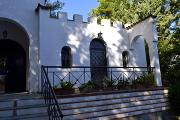 Wall Mural - old Greek Monastery