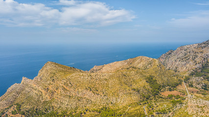 Wall Mural - Mallorca Majorca Spain Aerial Drone Photography