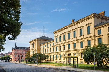 Wall Mural - neuruppin historic city in brandenburg germany