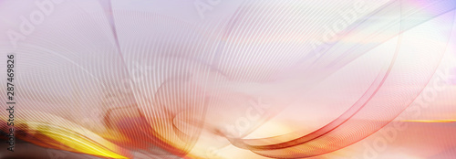 linien bewegung banner farben