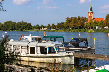 Canvas Print - werder an der havel city in brandenburg germany