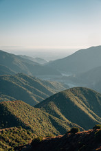 View From Glendora Ridge Road In Angeles National Forest, California