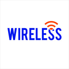 Canvas Print - wireless and letter s logo. wifi symbol. sign icon. vector eps 10.