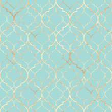 Abstract Geometric Seamless Pattern. Oriental Tiles. Vintage Texture