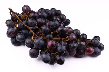 Sticker - Black grape variety of Moldova on a white background